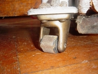 castor tyre missing